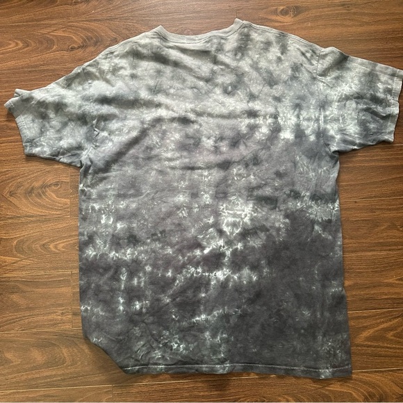 Pink Floyd Liquid Blue Dark Tie-Dye Band Graphic Tee - Picture 8 of 8